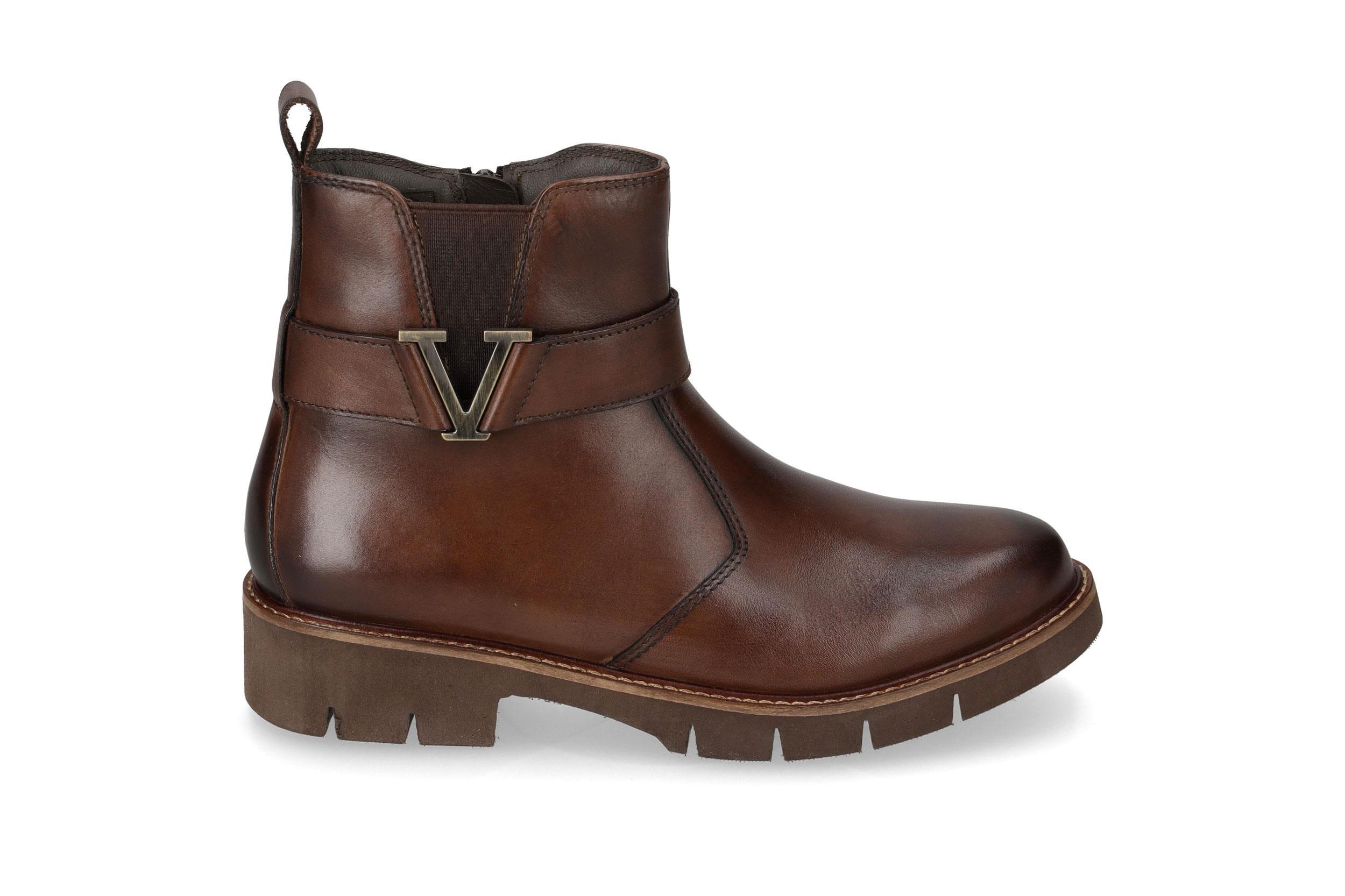 Brown Calfskin Ankle Boot 17184