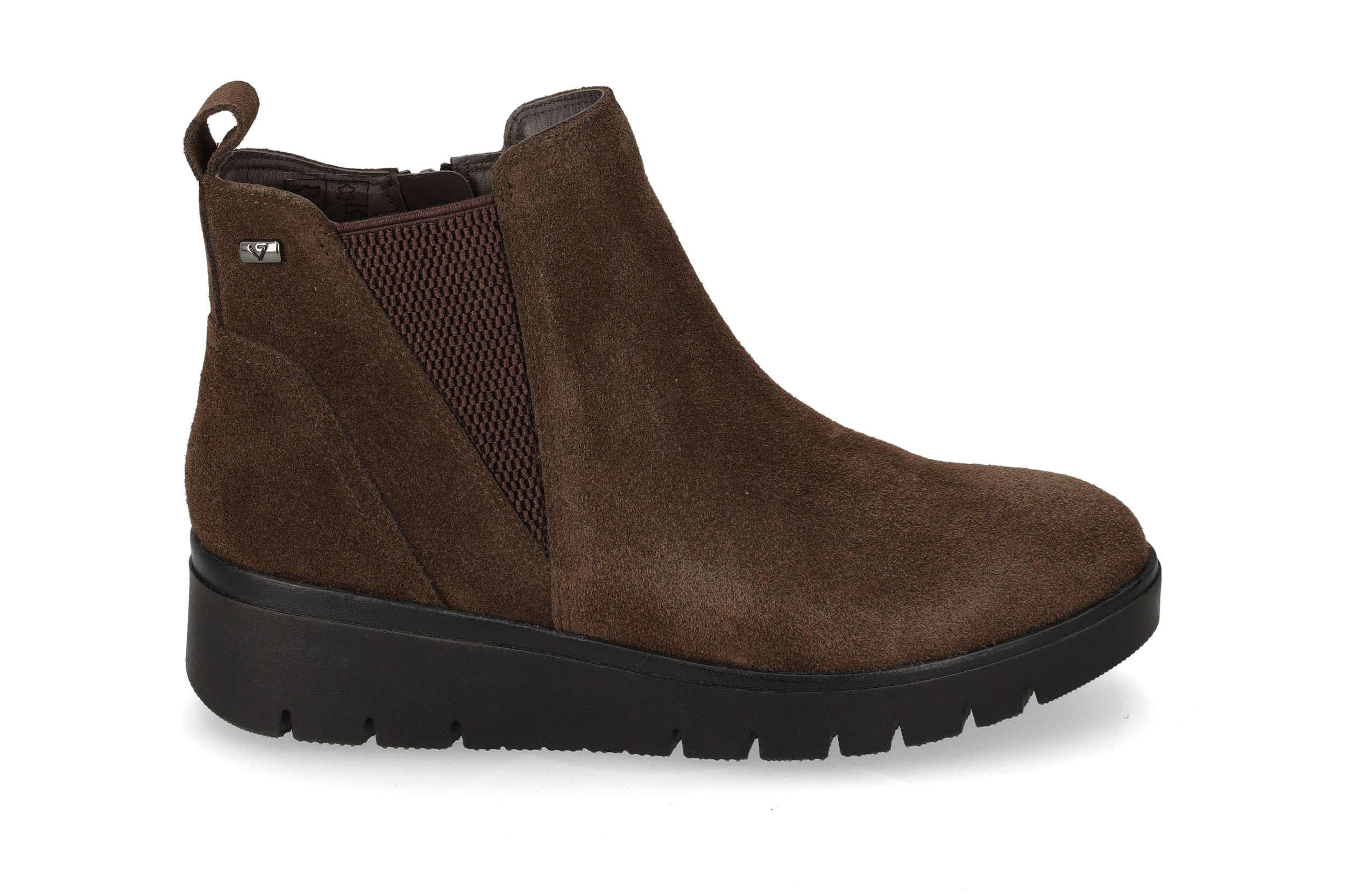 Tronchetto Suede Caffe 17252