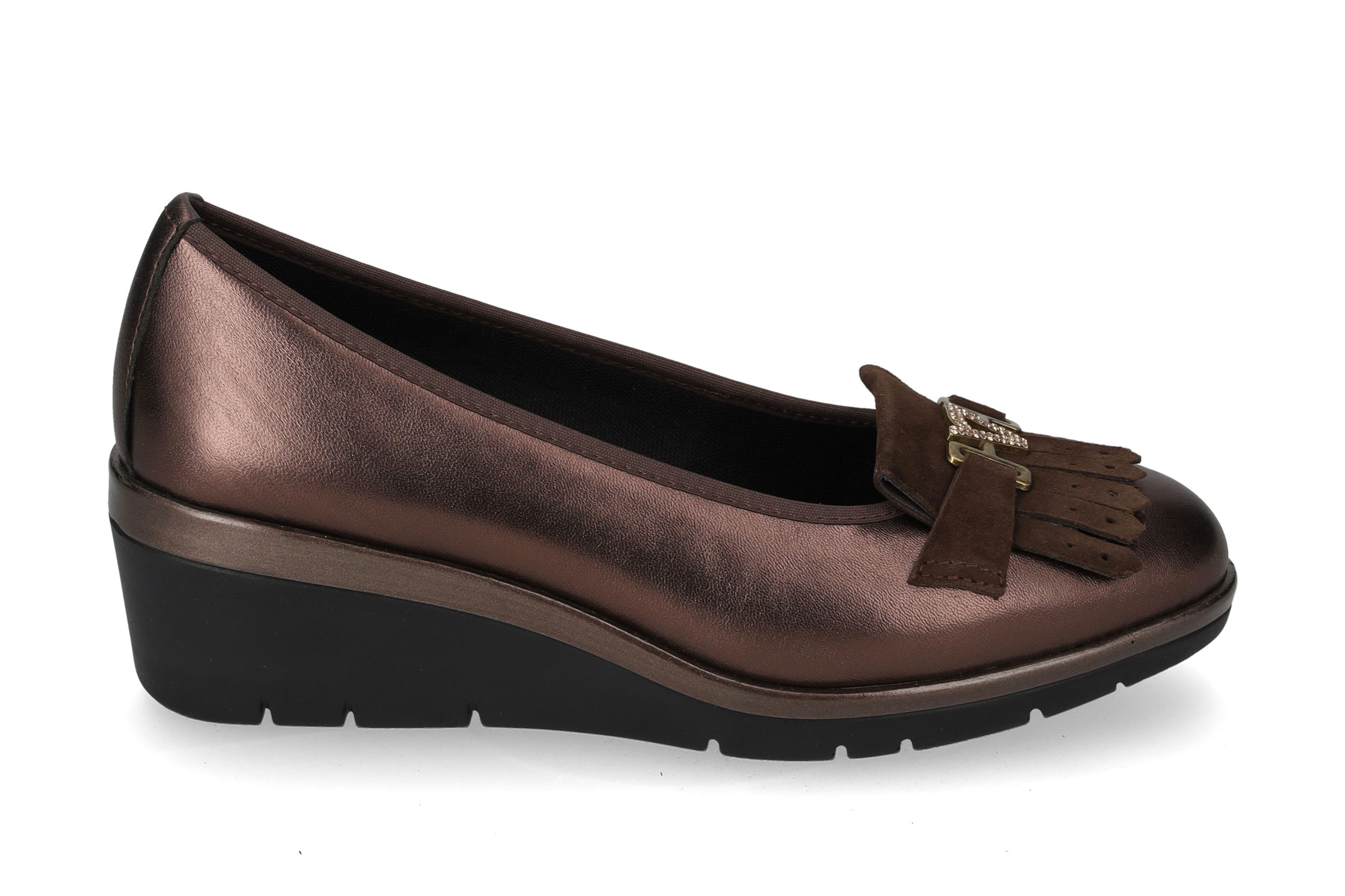 Bronze Calfskin Loafer 36311