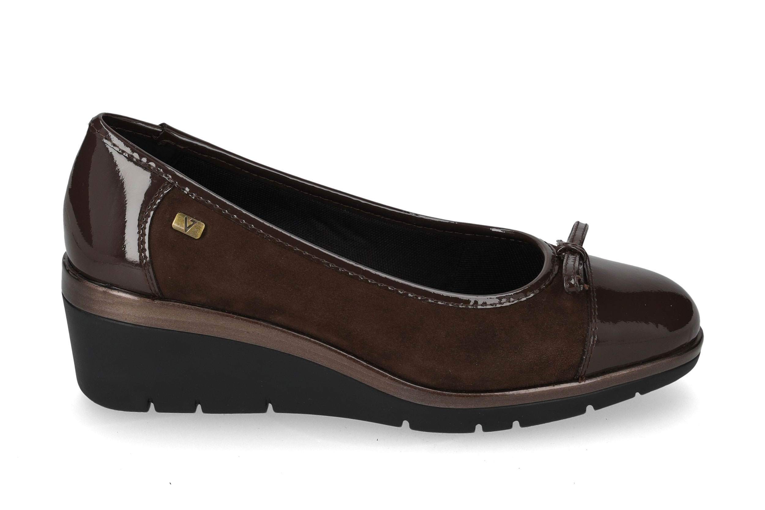 Brown Suede Ballet Flat 36312A