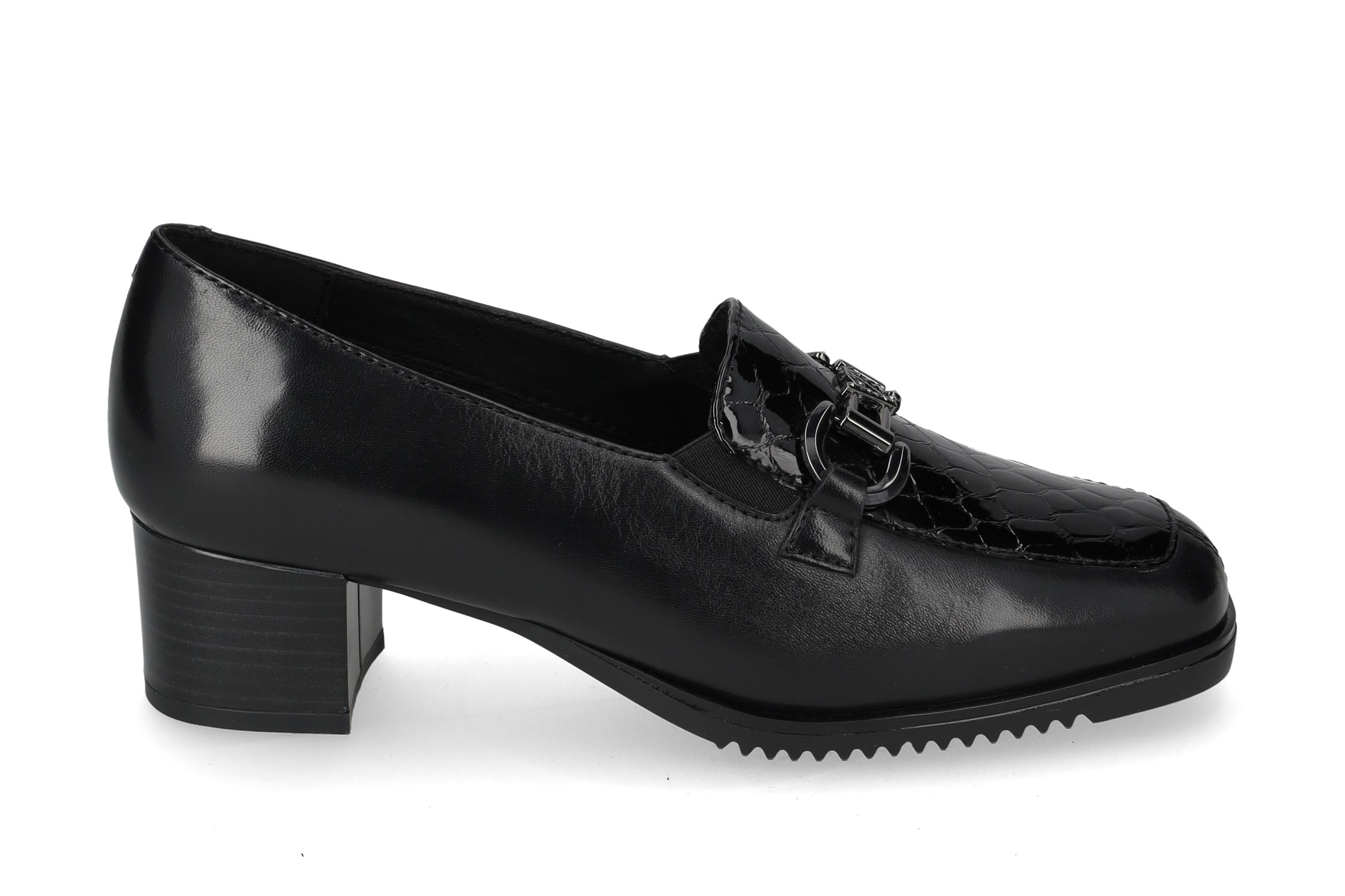Black Nappa Leather Loafer 36377