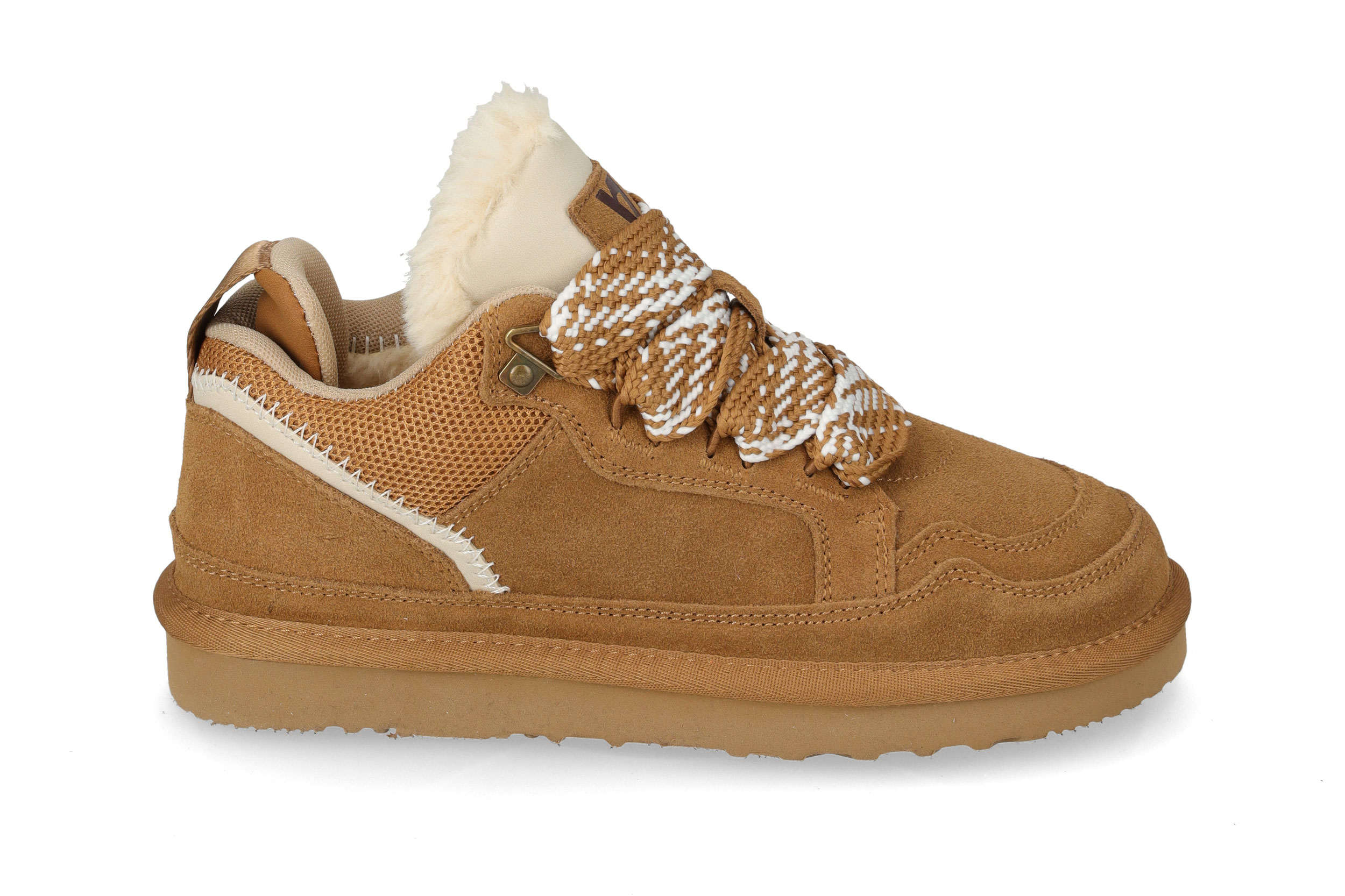 Camel Suede Ankle Boot 41111