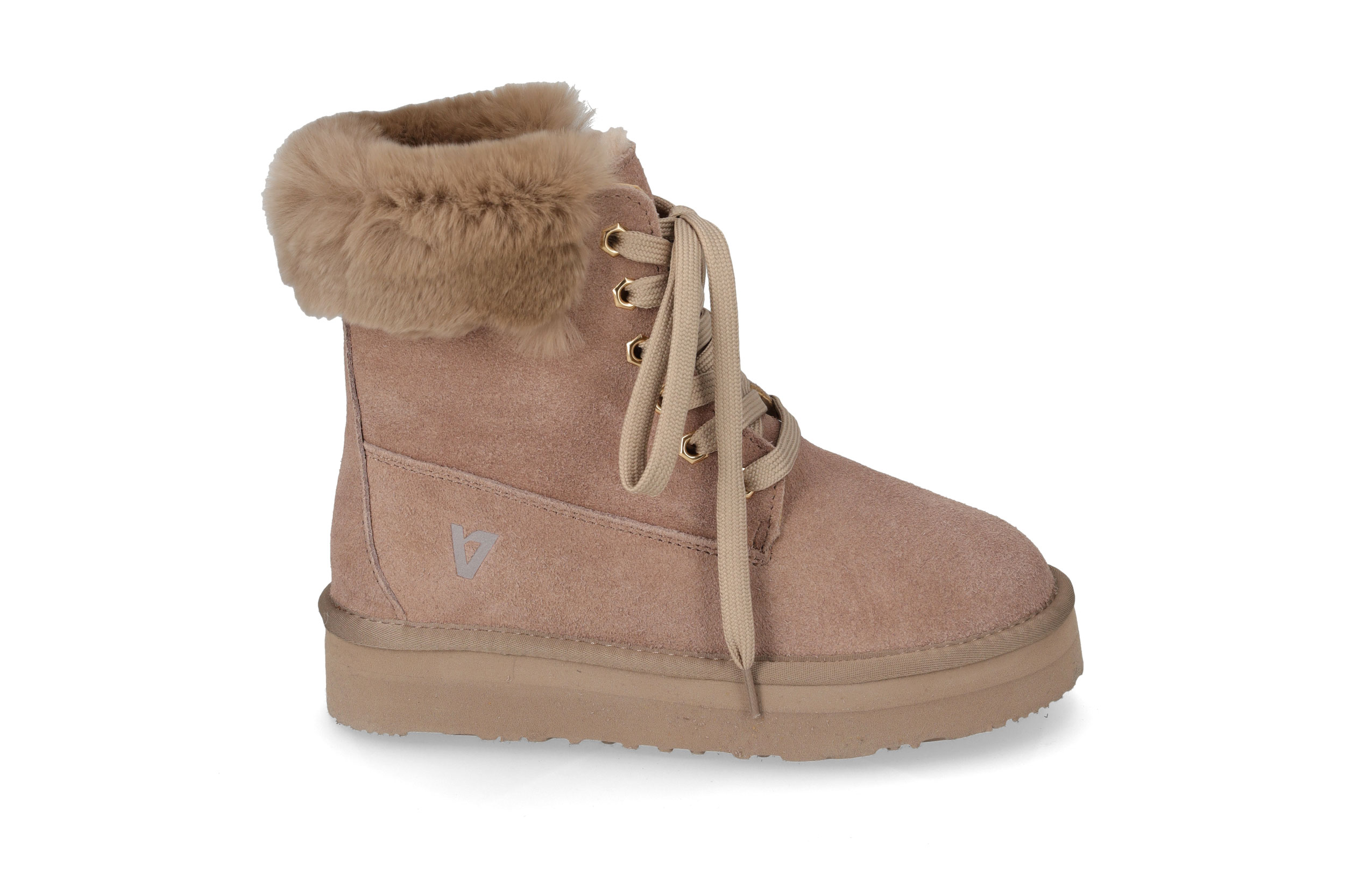 Tronchetto Suede Taupe 41123