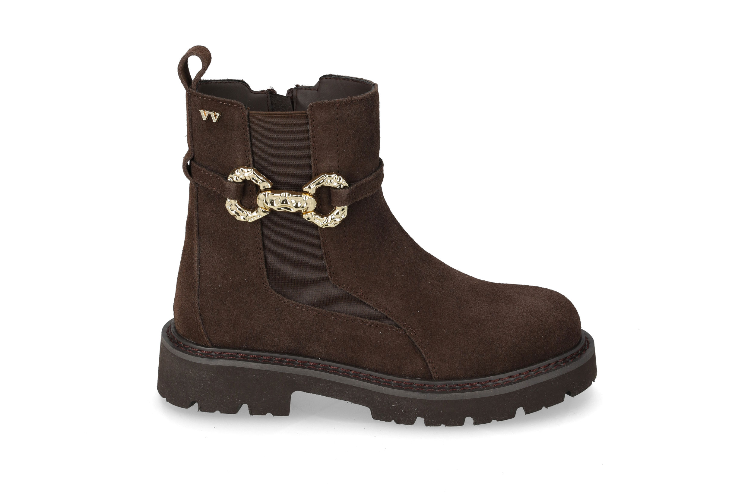 Tronchetto Suede Brown 44516A