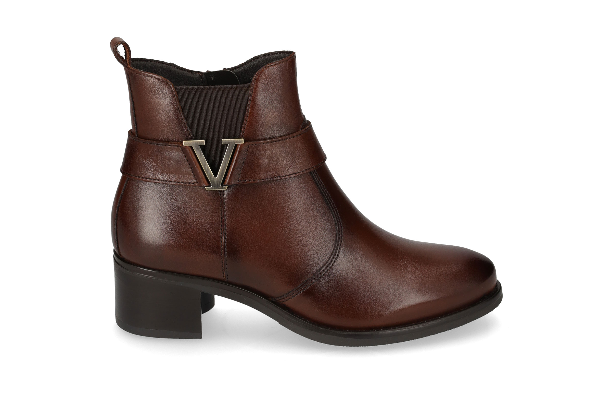 Brown Calfskin Ankle Boot 47610