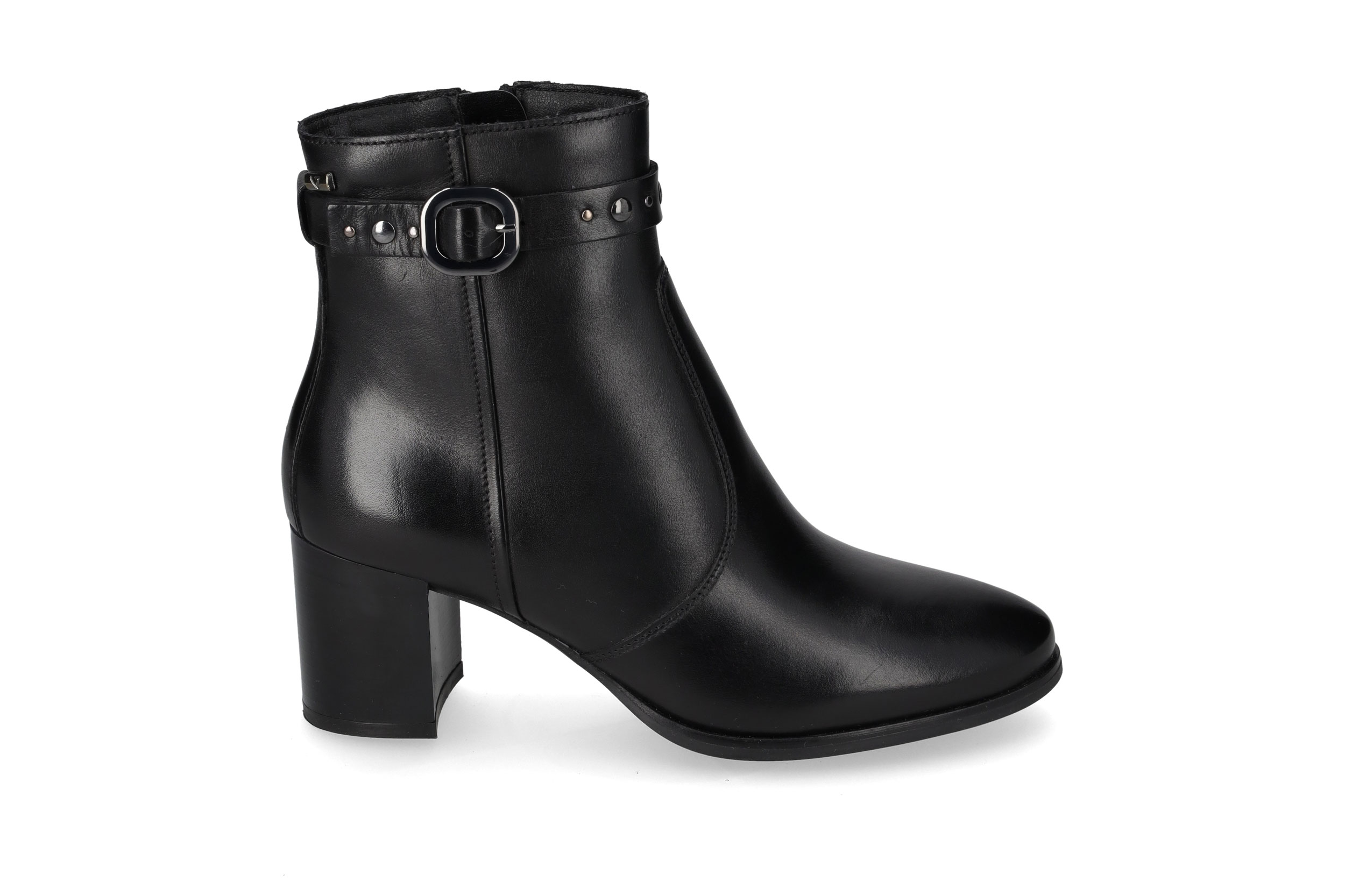 Black Calfskin Ankle Boot 47641
