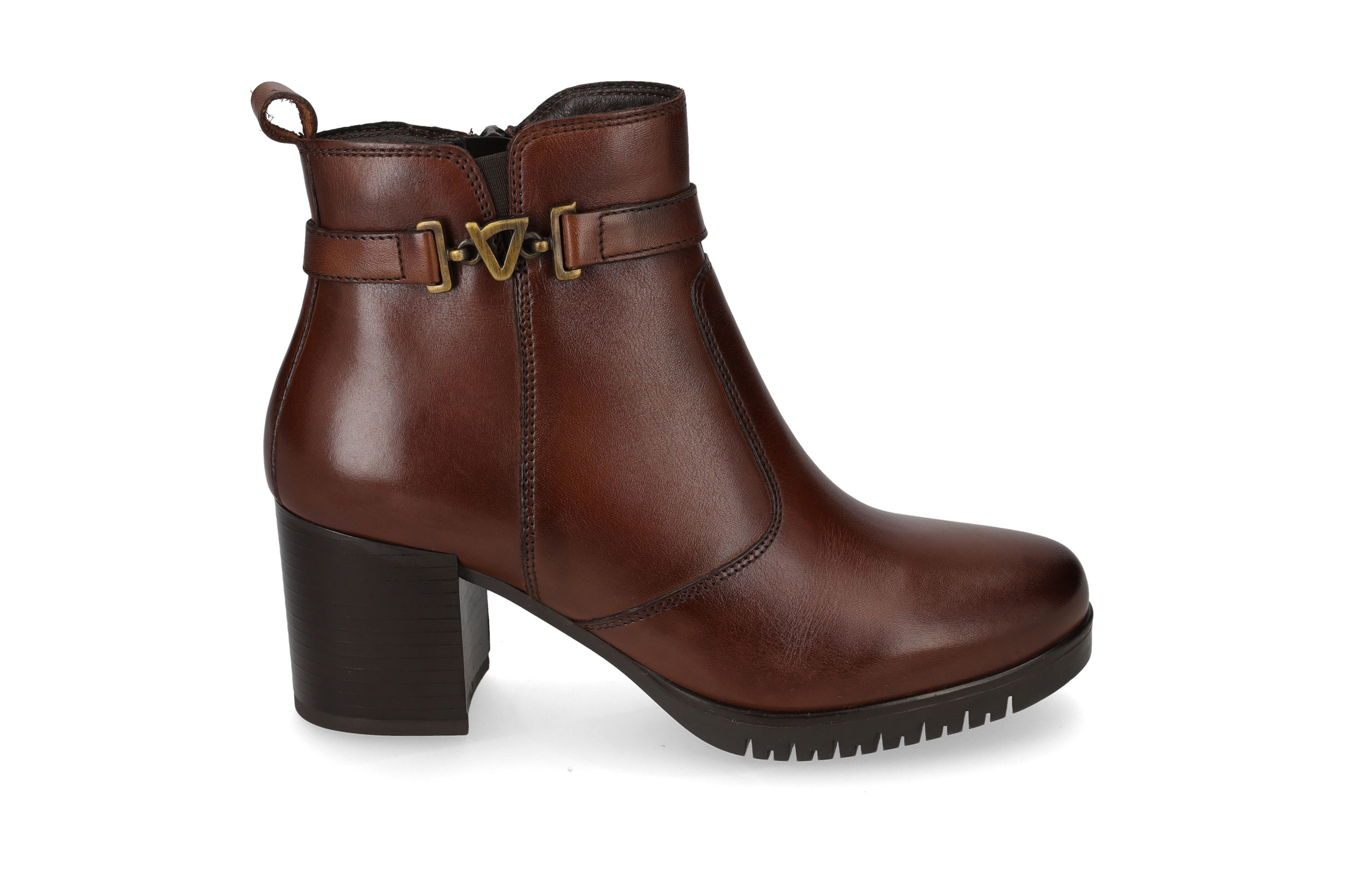 Brown Calfskin Ankle Boot 47661