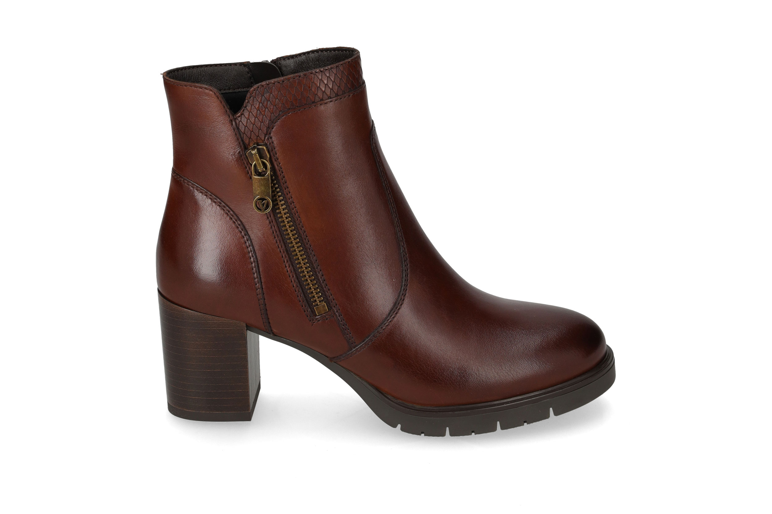 Brown Calfskin Ankle Boot 47670
