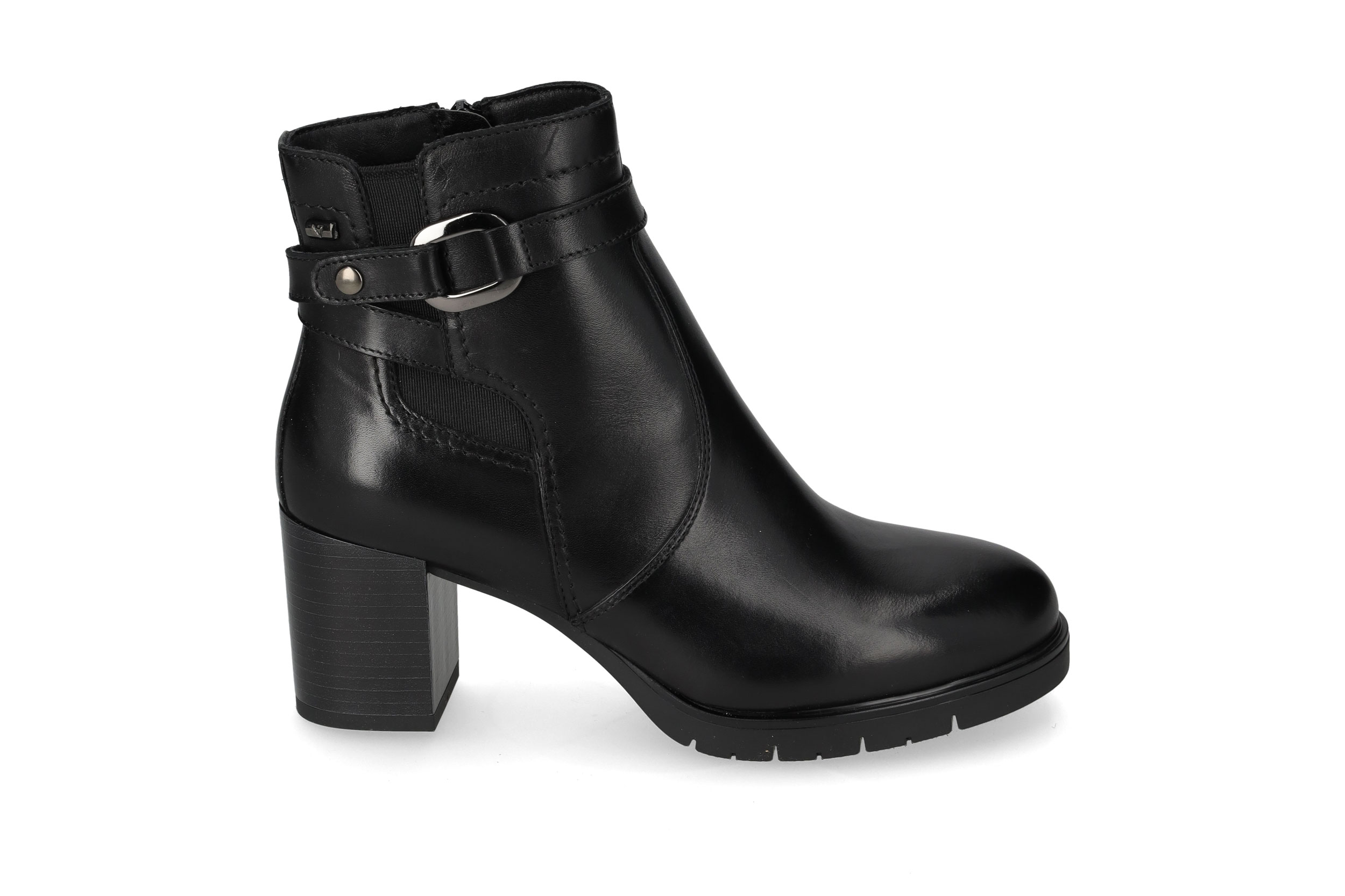 Black Calfskin Ankle Boot 47671
