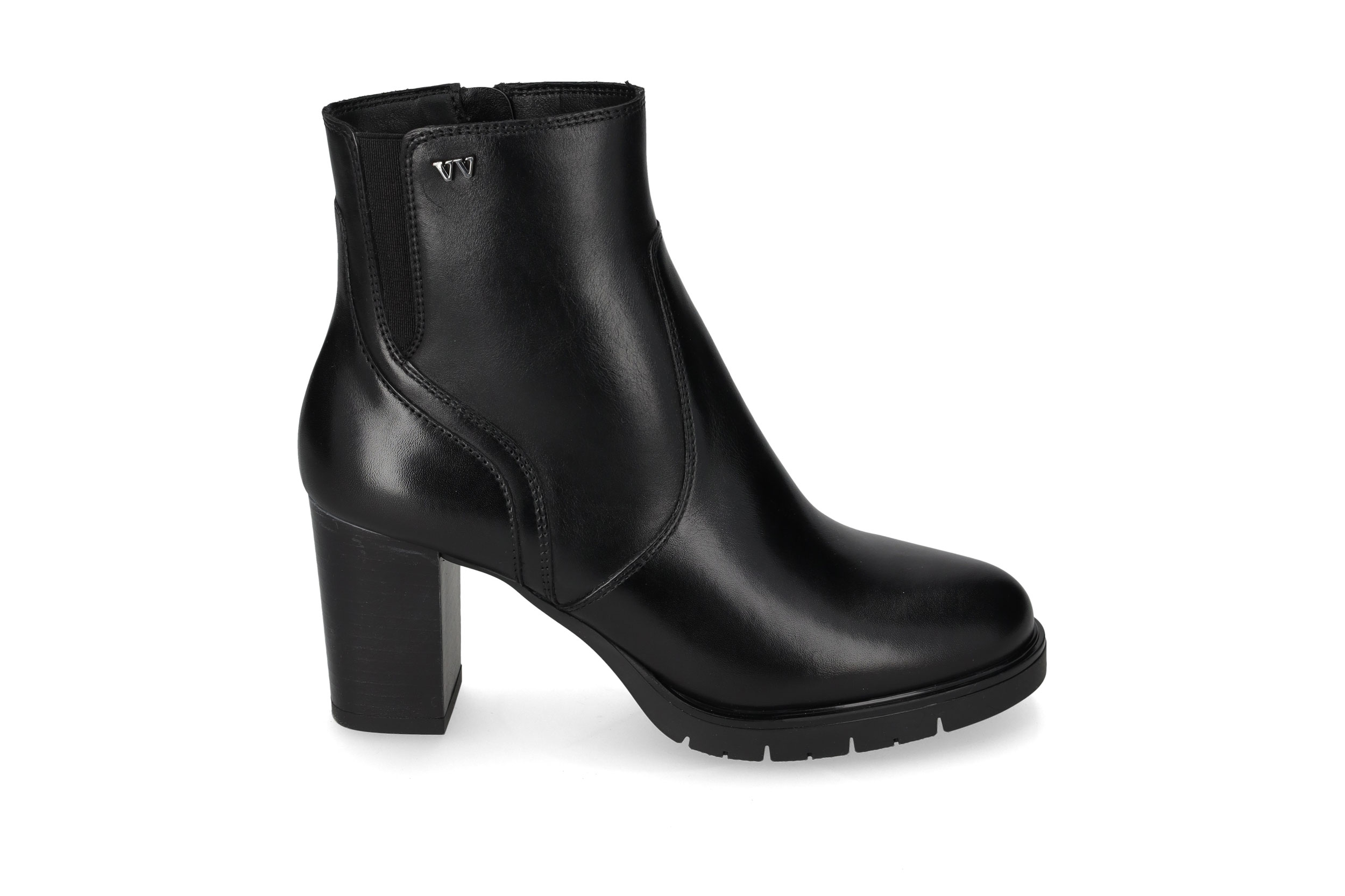 Black Calfskin Ankle Boot 47685