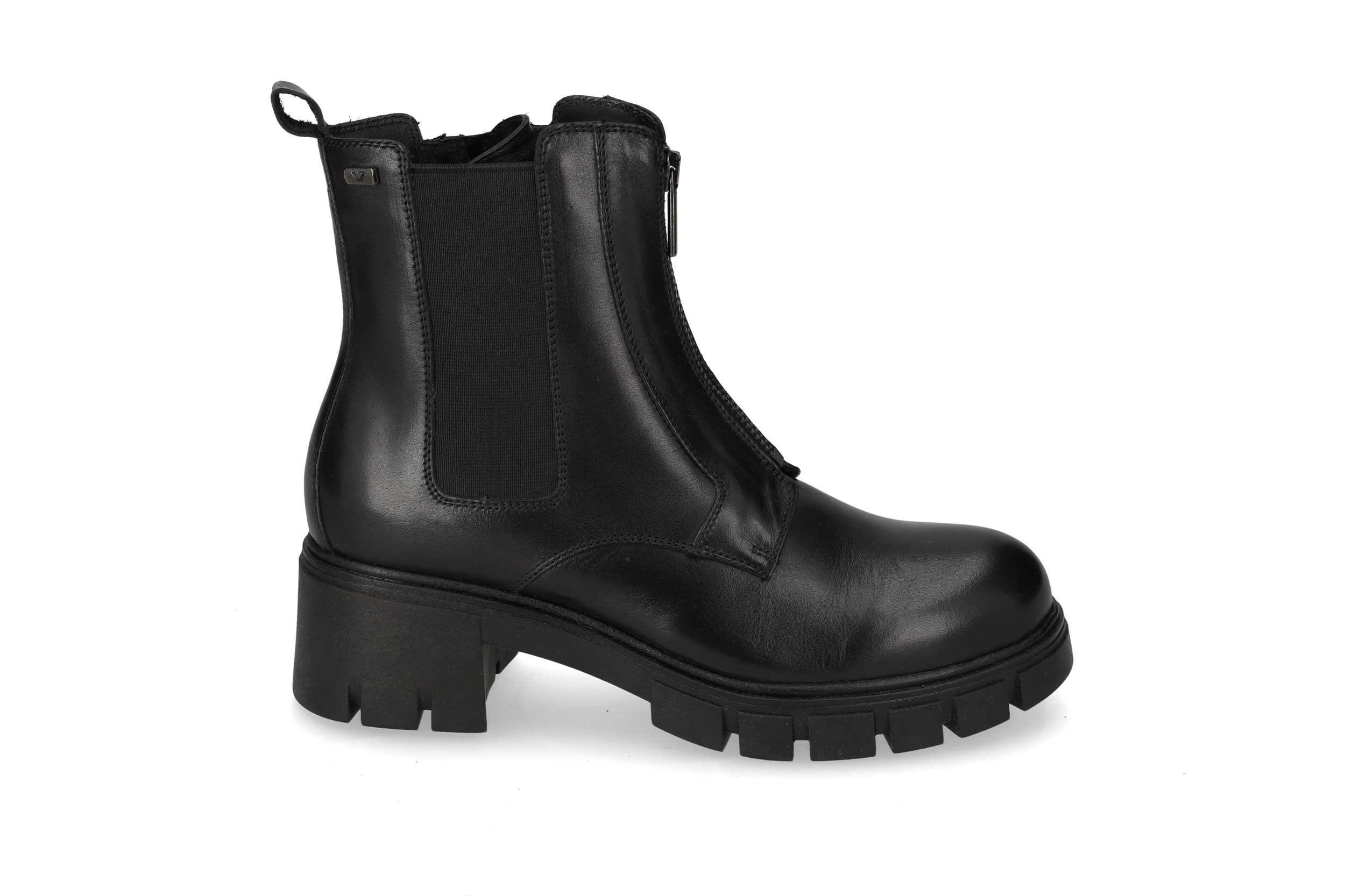 Black Nappa Leather Ankle Boot 49201