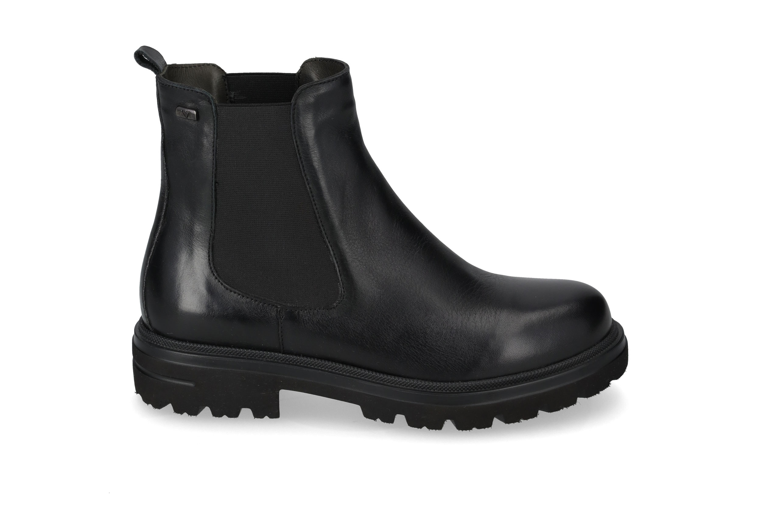 Black Calfskin Ankle Boot 49211