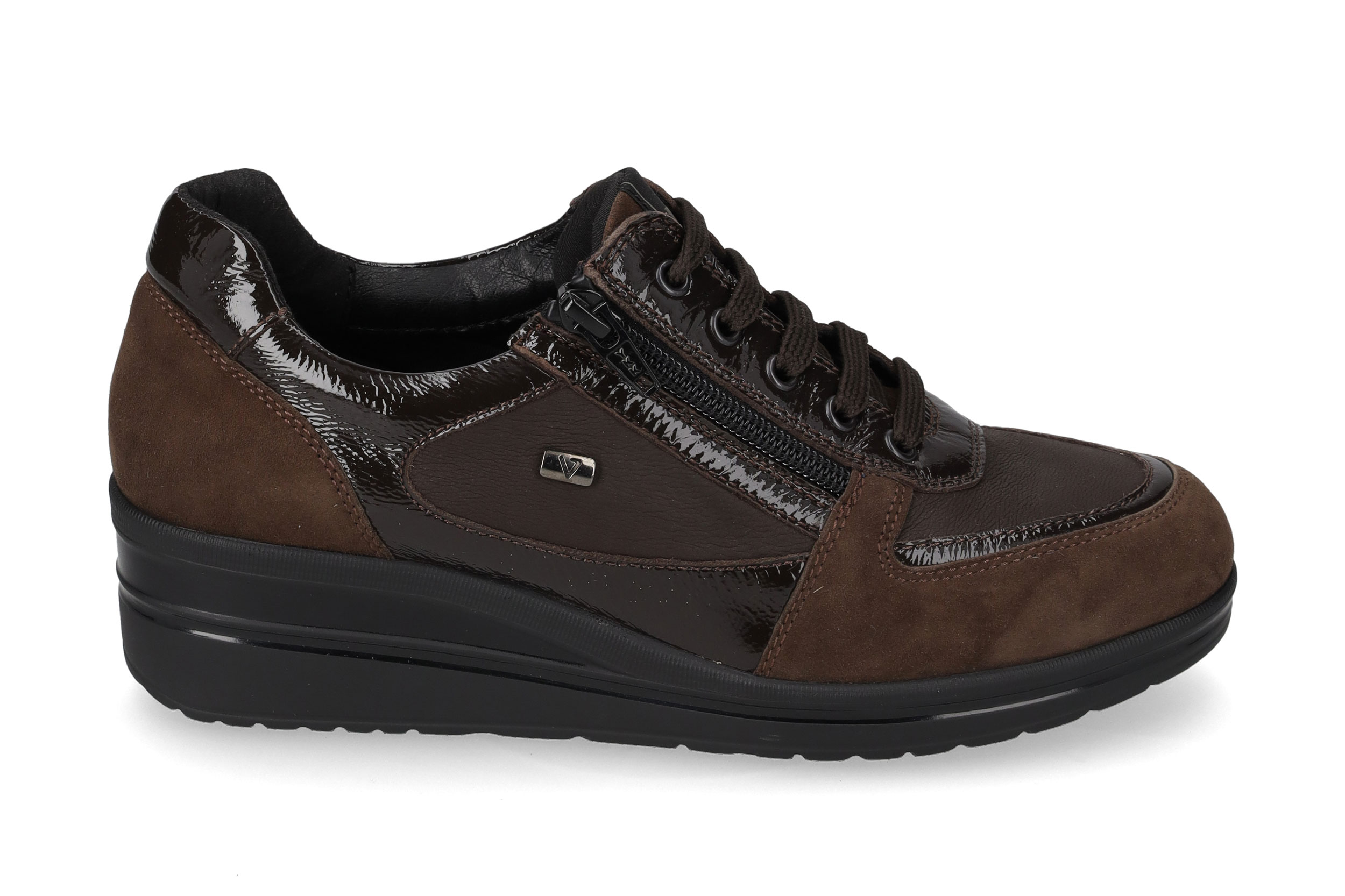 Dark Brown Suede Sneaker VD211F