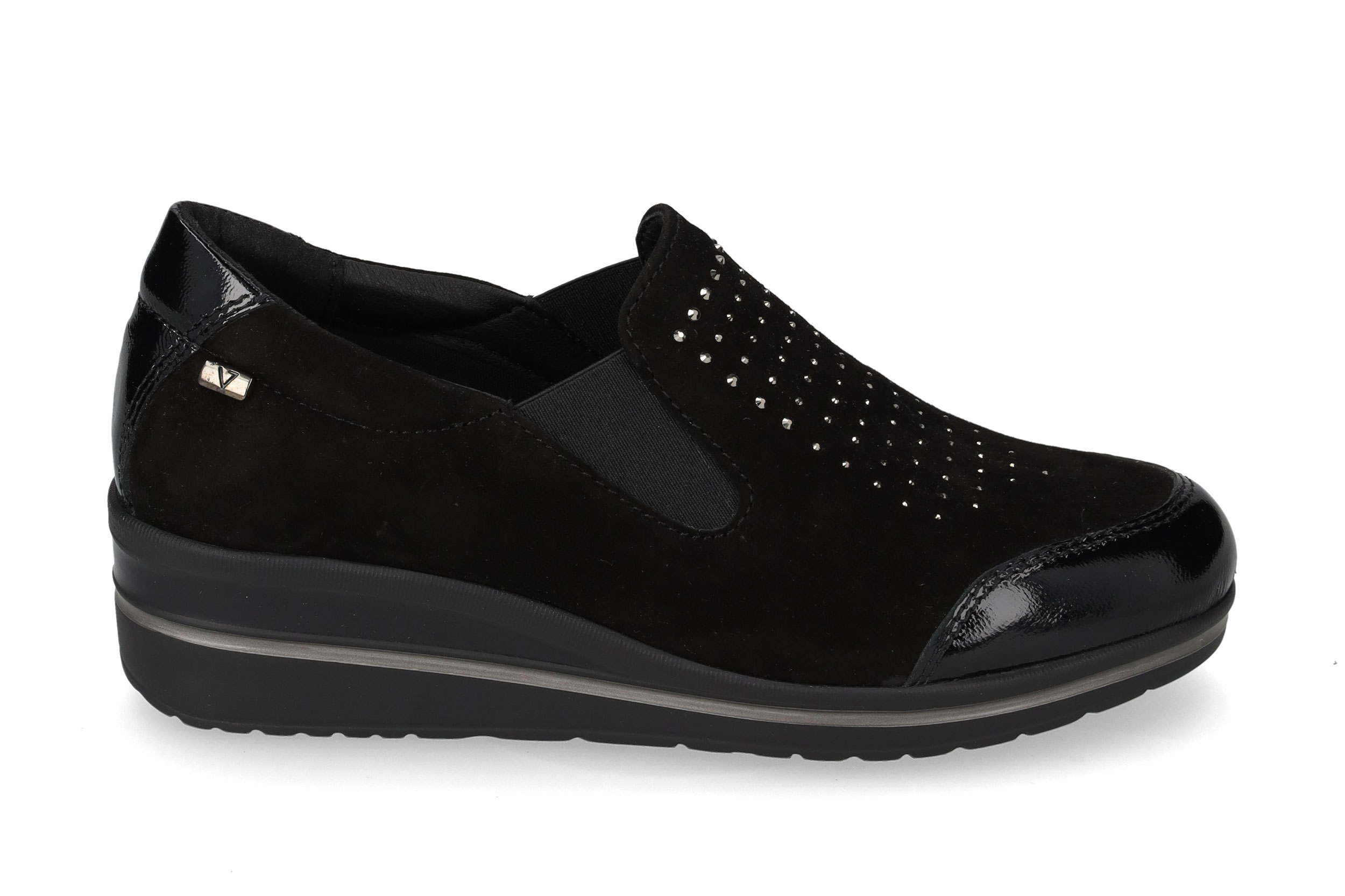 Black Suede Sneaker VD213F