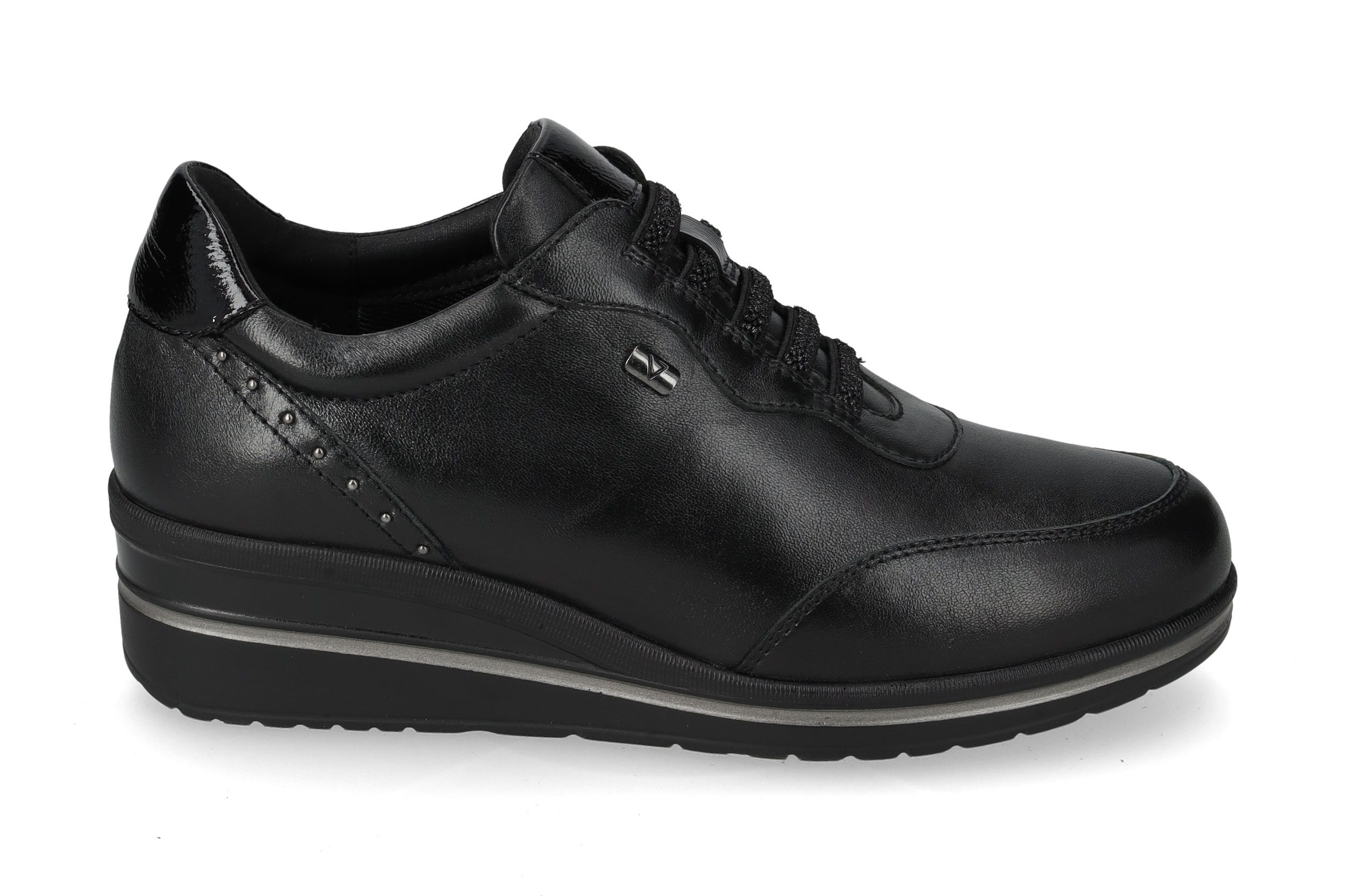 Black Nappa Leather Sneaker VD251W