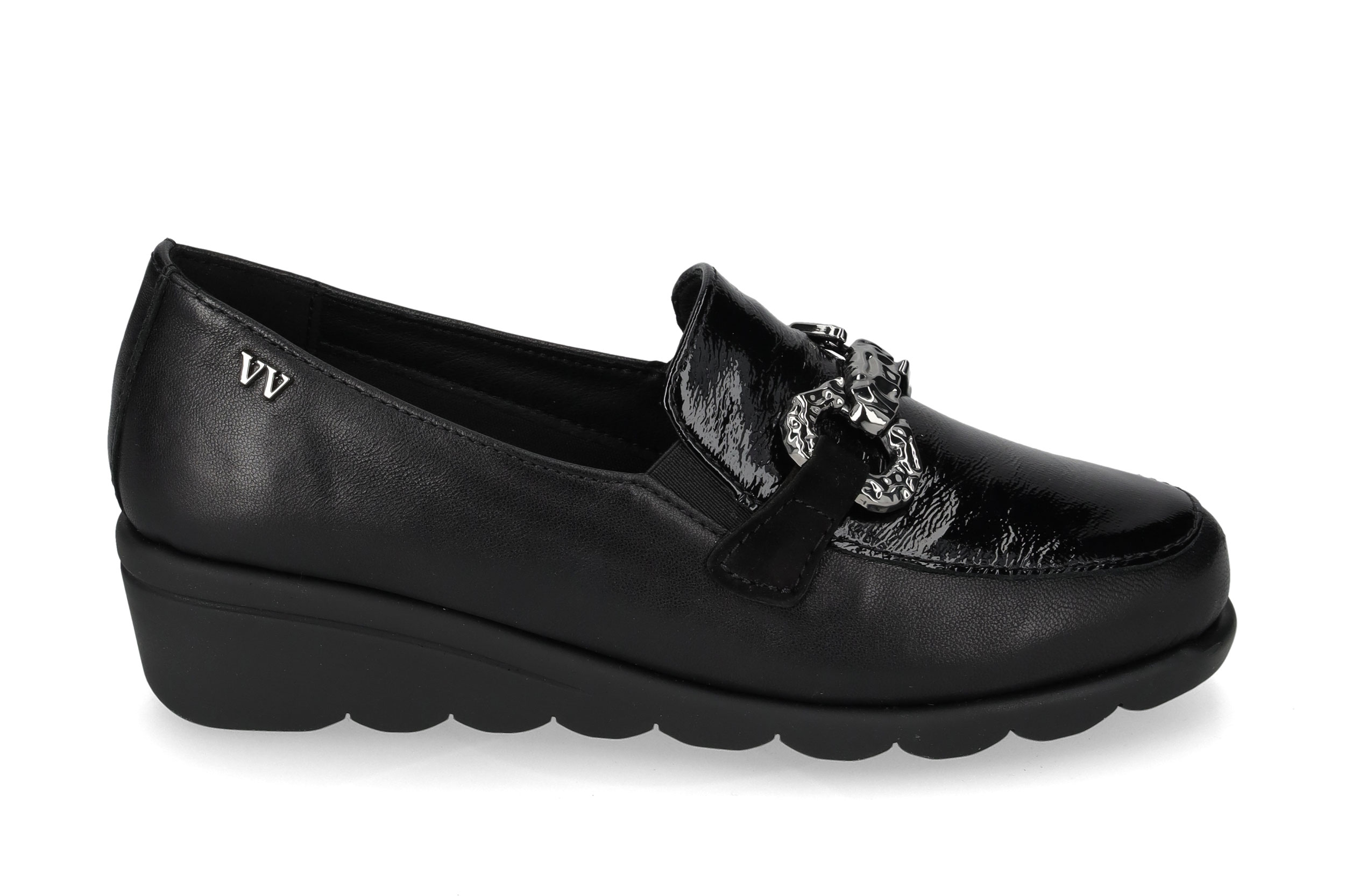 Mocassino Nappa Nera VS10310DE