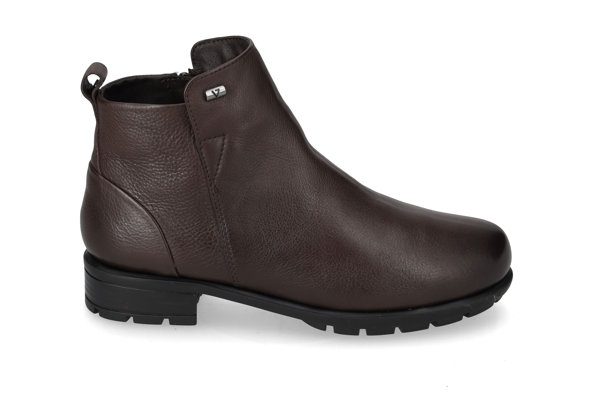 Brown Nappa Leather Ankle Boot VS10550W