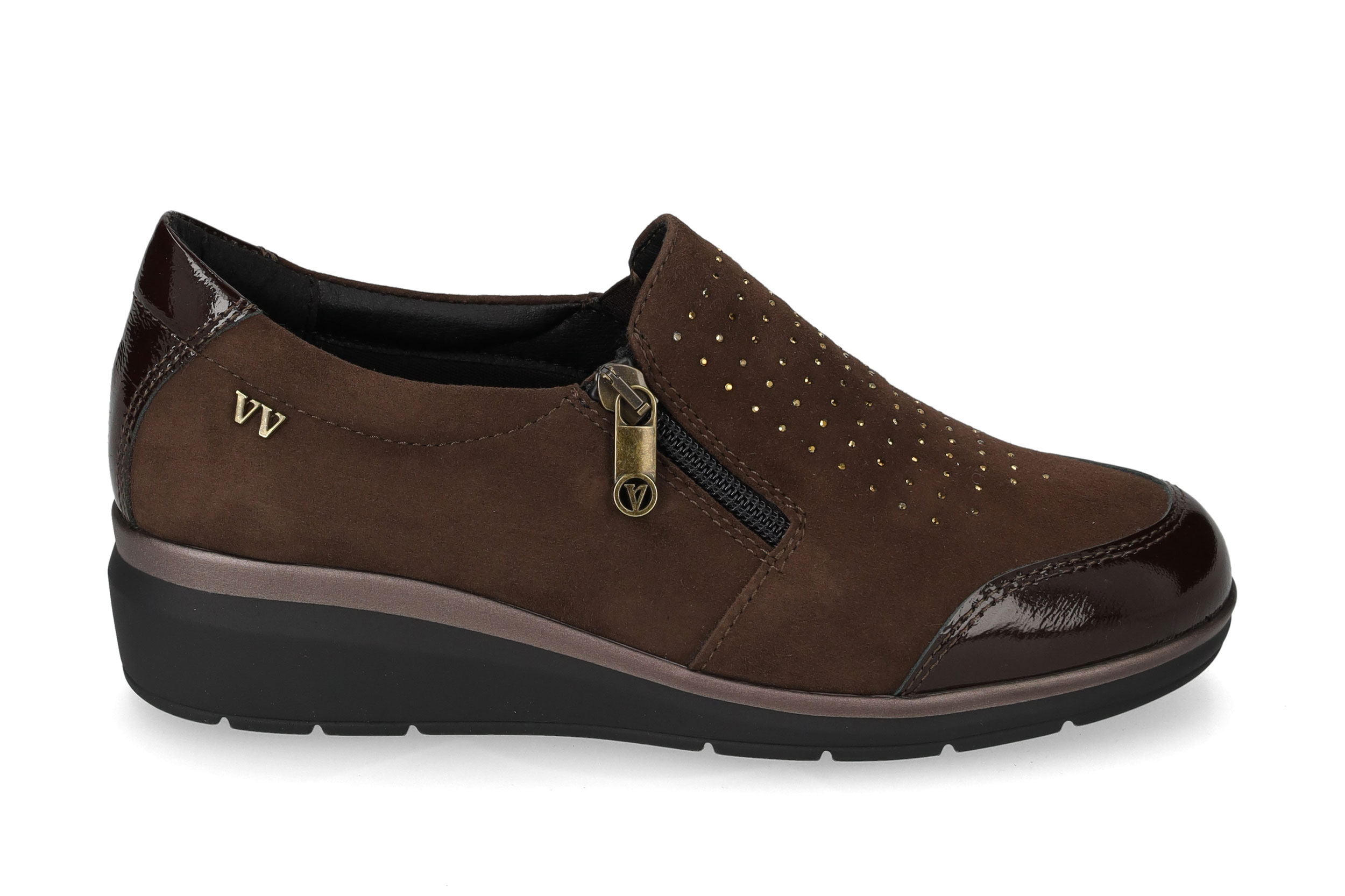 Mocassino Suede Moro VSL453F