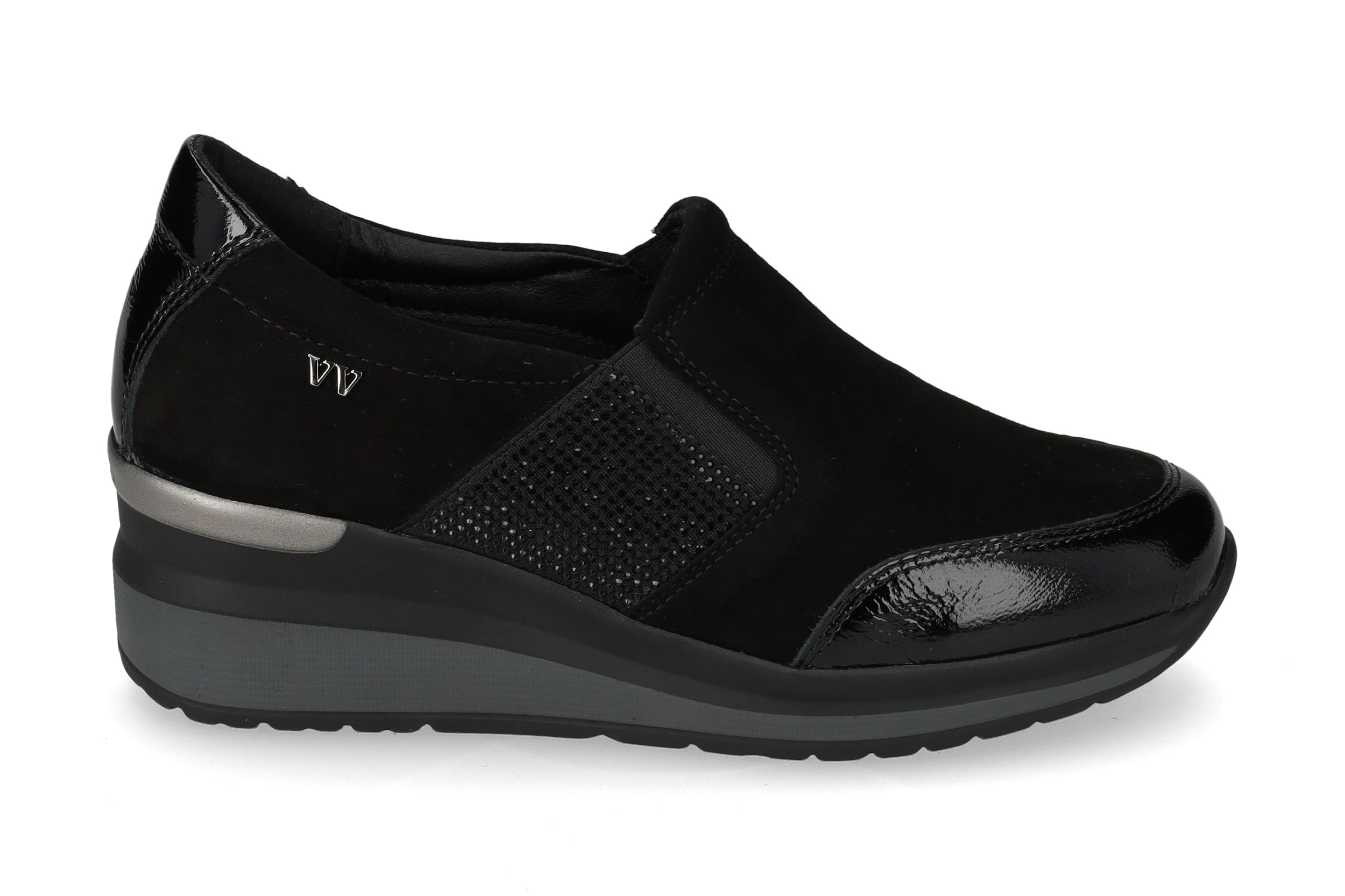 Sneaker Suede Noir VVCA506F