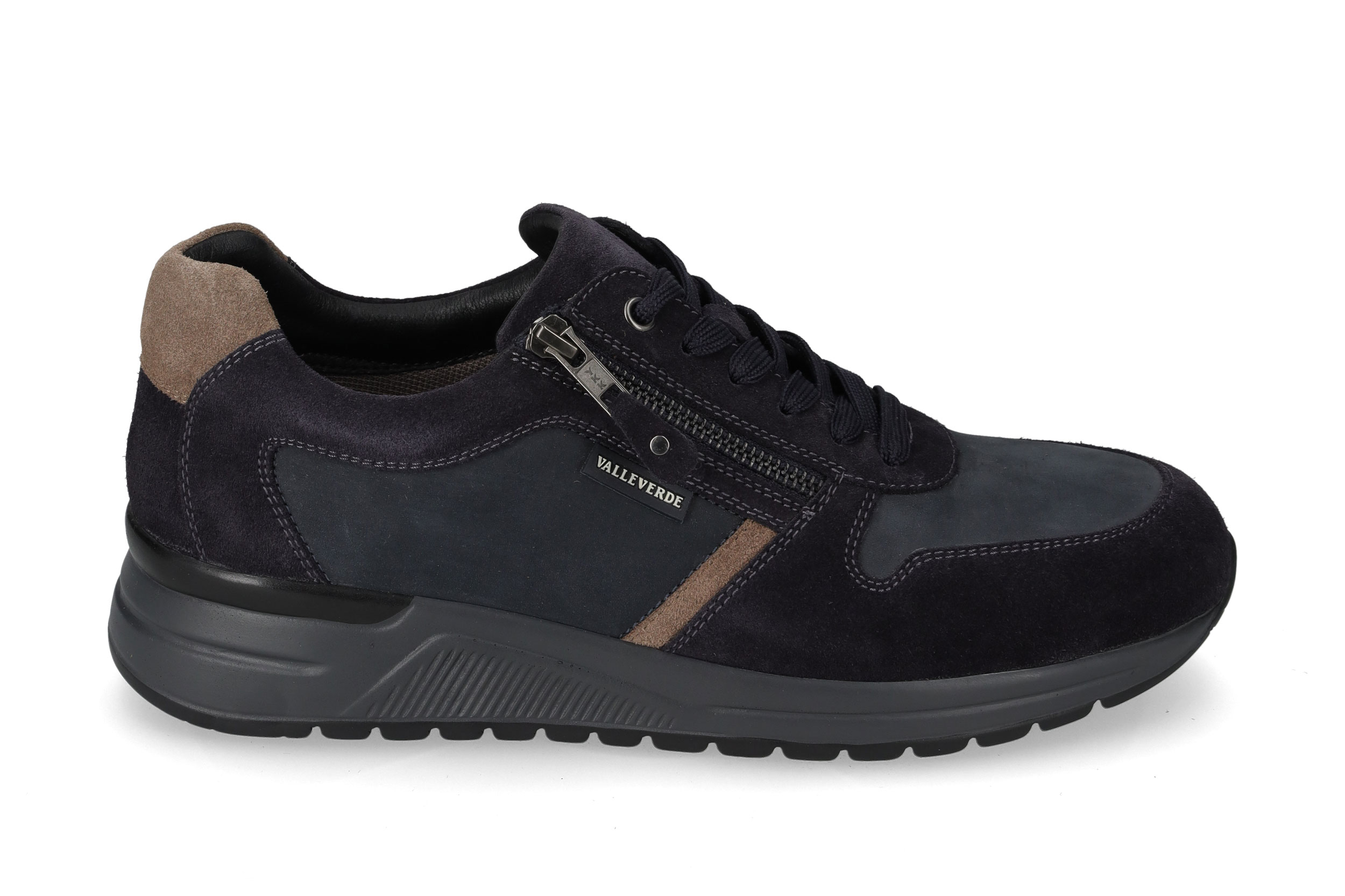 Navy Suede Sneaker VY954AW
